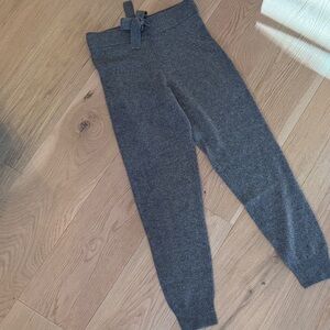 Gray Cashmere Bottoms